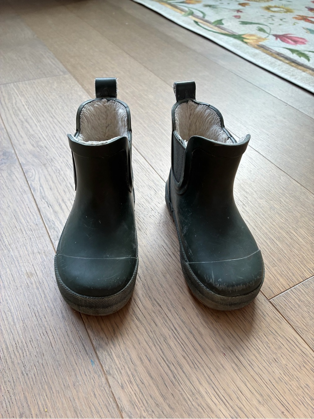 next Black Kids Waterproof Rain & Snow Ankle Boots